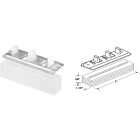 Prime-Line Bypass Door Guide & Carpet Risers Image 1