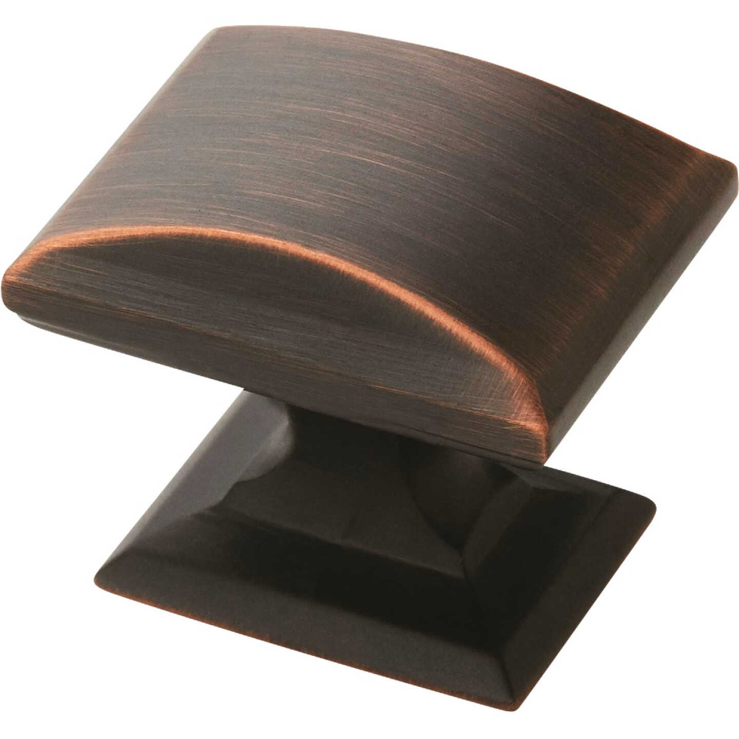 Amerock Candler Rectangle Oil-Rubbed Bronze Cabinet Knob (5-Pack) Image 1