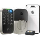 Yale Assure Satin Nickel Electronic Lock Touch Keypad Deadbolt with WiFi Image 1