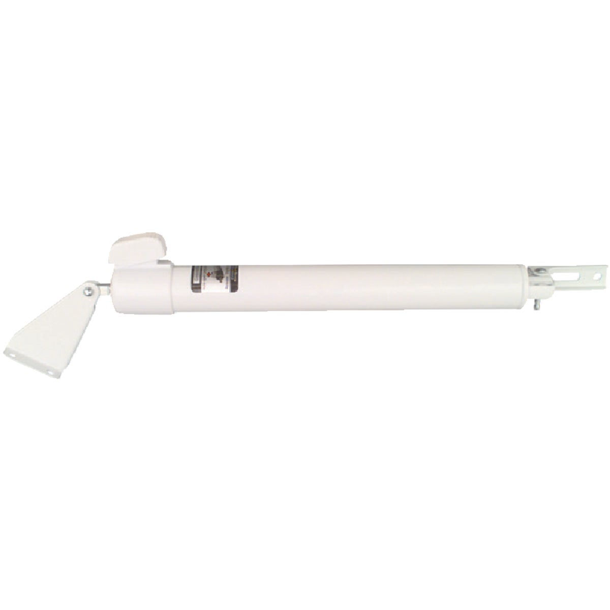 National Hardware White Touch'N Hold Smooth Screen Door Closer