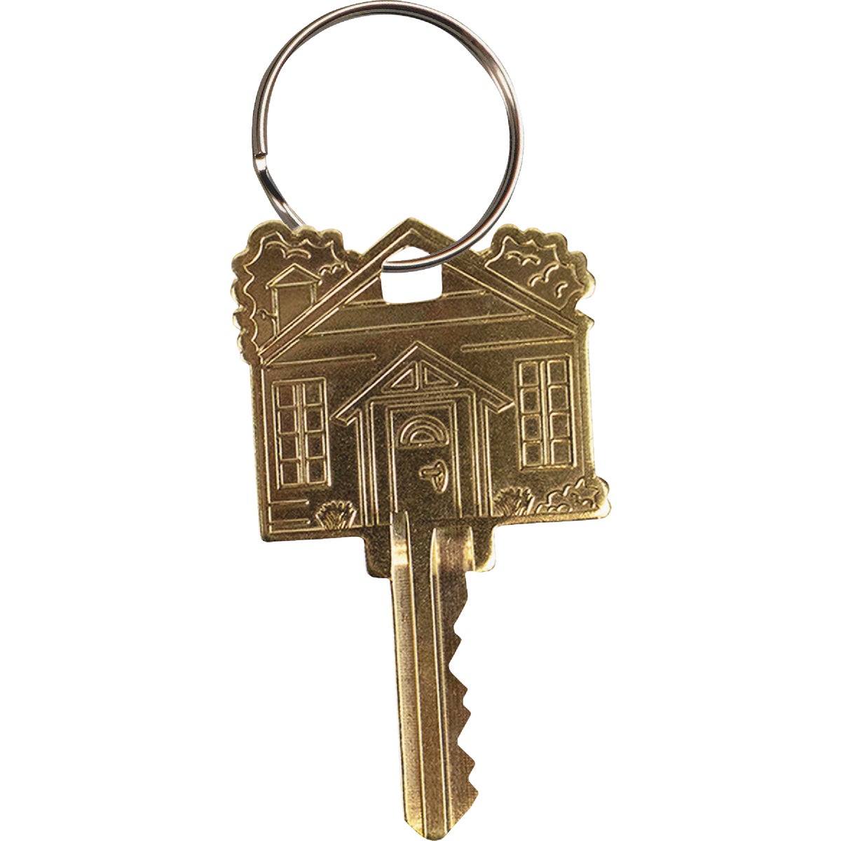 Lucky Line Brass Home Key Shapes Decorative House Key - SC1 ADA Friendly Image 5