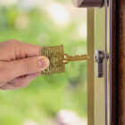 Lucky Line Brass Home Key Shapes Decorative House Key - SC1 ADA Friendly Image 2