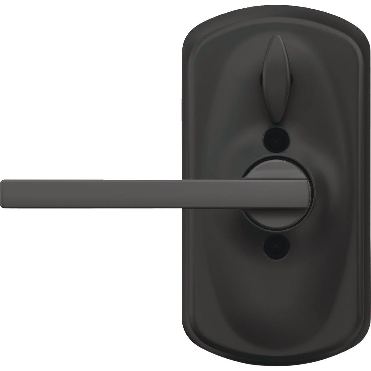 Schlage Plymouth Matte Black Electronic Keypad Entry Latitude Lever Image 4