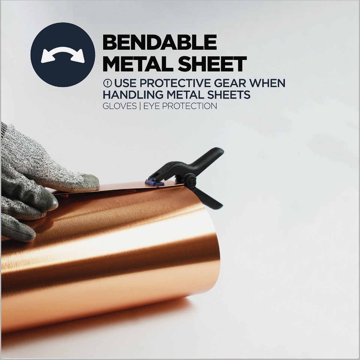 M-D Building Products 36 In. x 36 In. x .019 In. Mill Aluminum Sheet  Plain Image 3