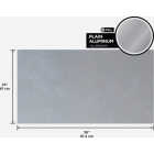 M-D Building Products 24 In. x 36 In. x .019 In. Mill Aluminum Sheet Plain Image 2