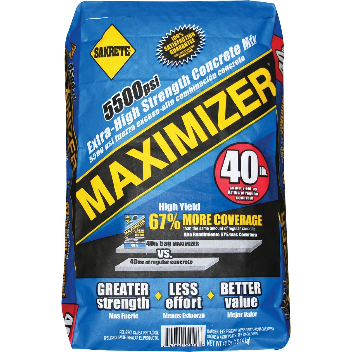 Sakrete 40 Lb. Lightweight Aggregate & Cement Concrete Mix