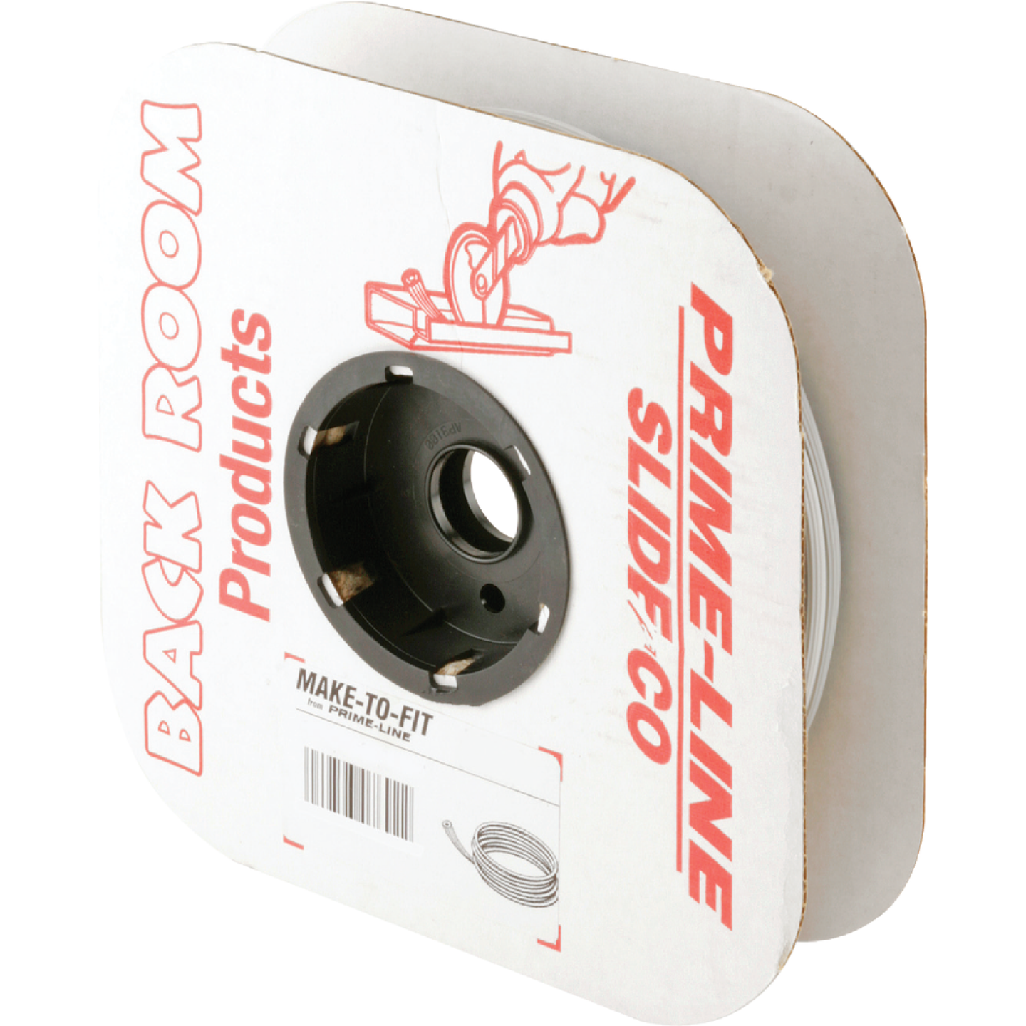 Prime-Line 0.185 In. Dia. x 250 Ft. L. Gray Vinyl Screen Retainer Spline Image 1