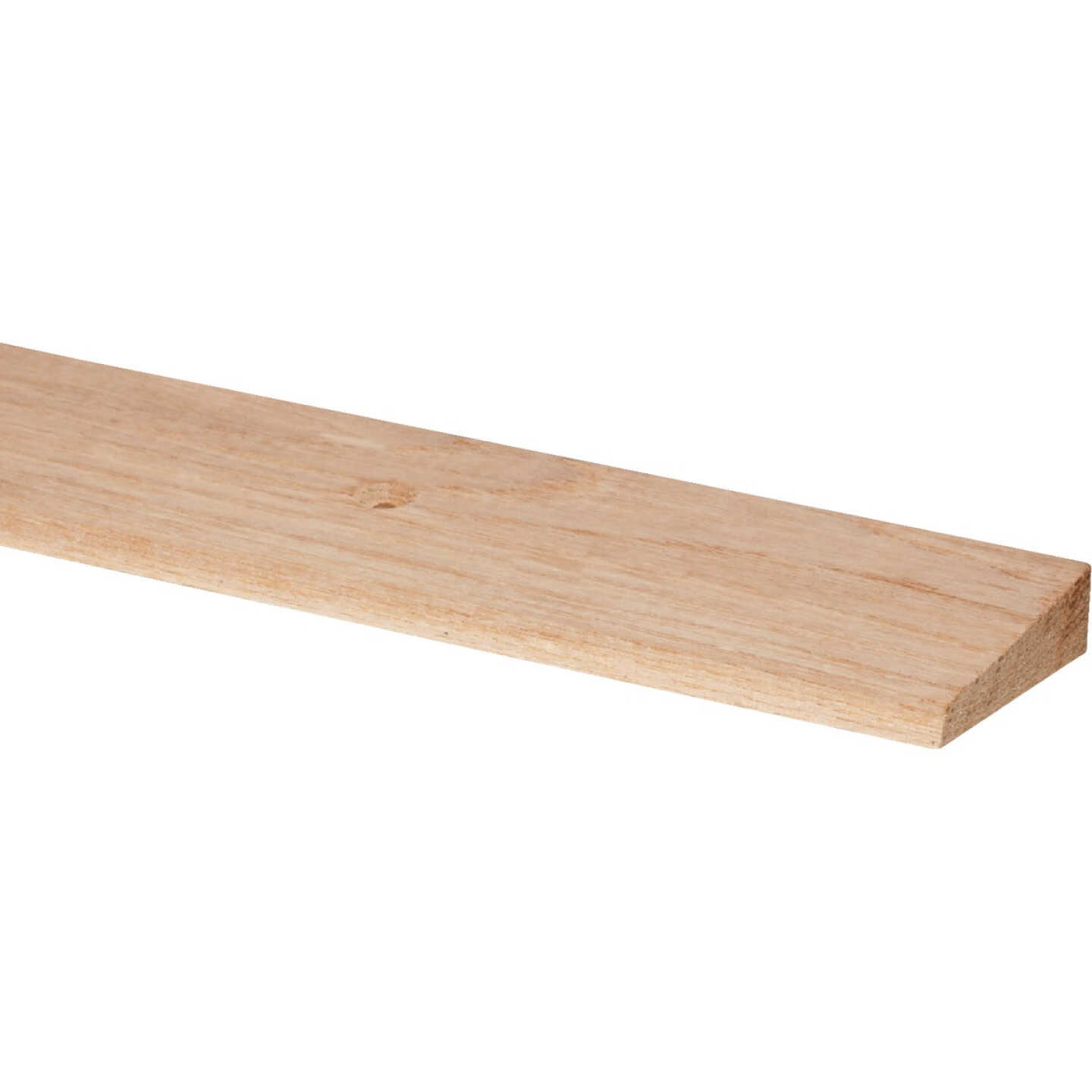 Frost King Unfinished Oak 1-3/4 In. x 36 In. Hardwood Reducer Floor Transition Image 1