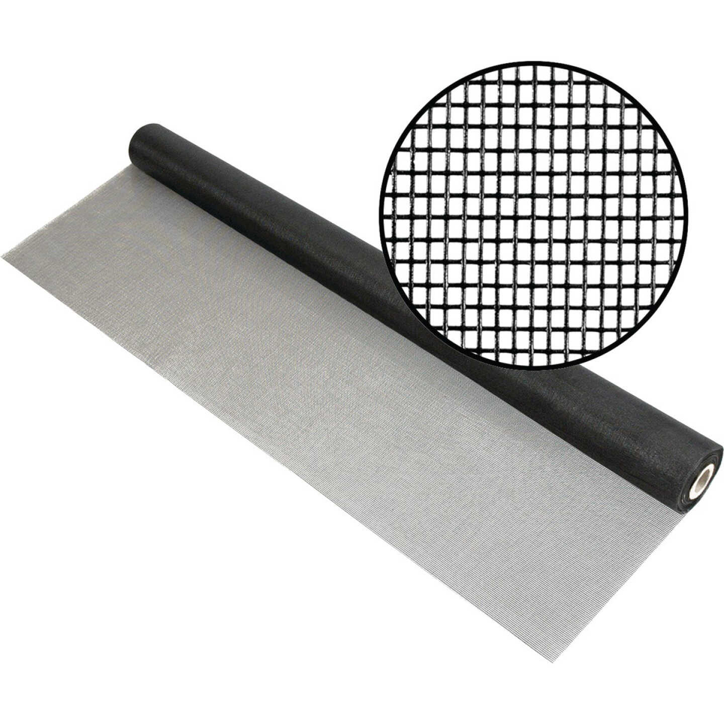 Phifer 30 In. x 100 Ft. Charcoal Premium Fiberglass Mesh Screen Cloth Image 1