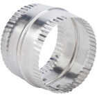Lambro 4 In. Aluminum Flexible Duct Connector Image 1