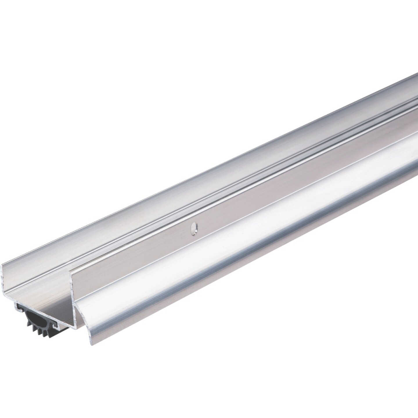 M-D Building Products 2.25 In. W. x 1.375 In. H. x 36 In. L. Aluminum Silver Door Bottom Image 1