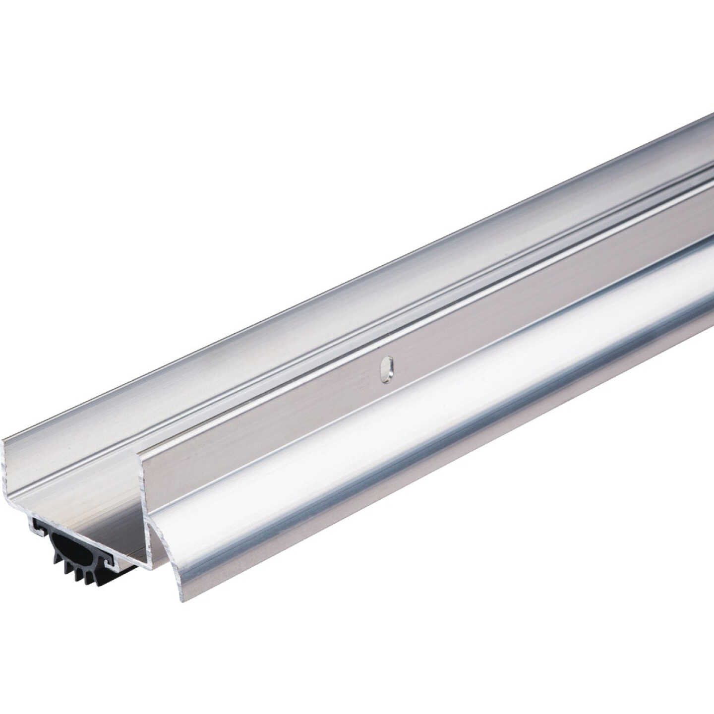 M-D Building Products 2.25 In. W. x 1.375 In. H. x 36 In. L. Aluminum Silver Door Bottom Image 1