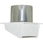 Builders Best 4 In. White Plastic Eave & Soffit Vent Image 1