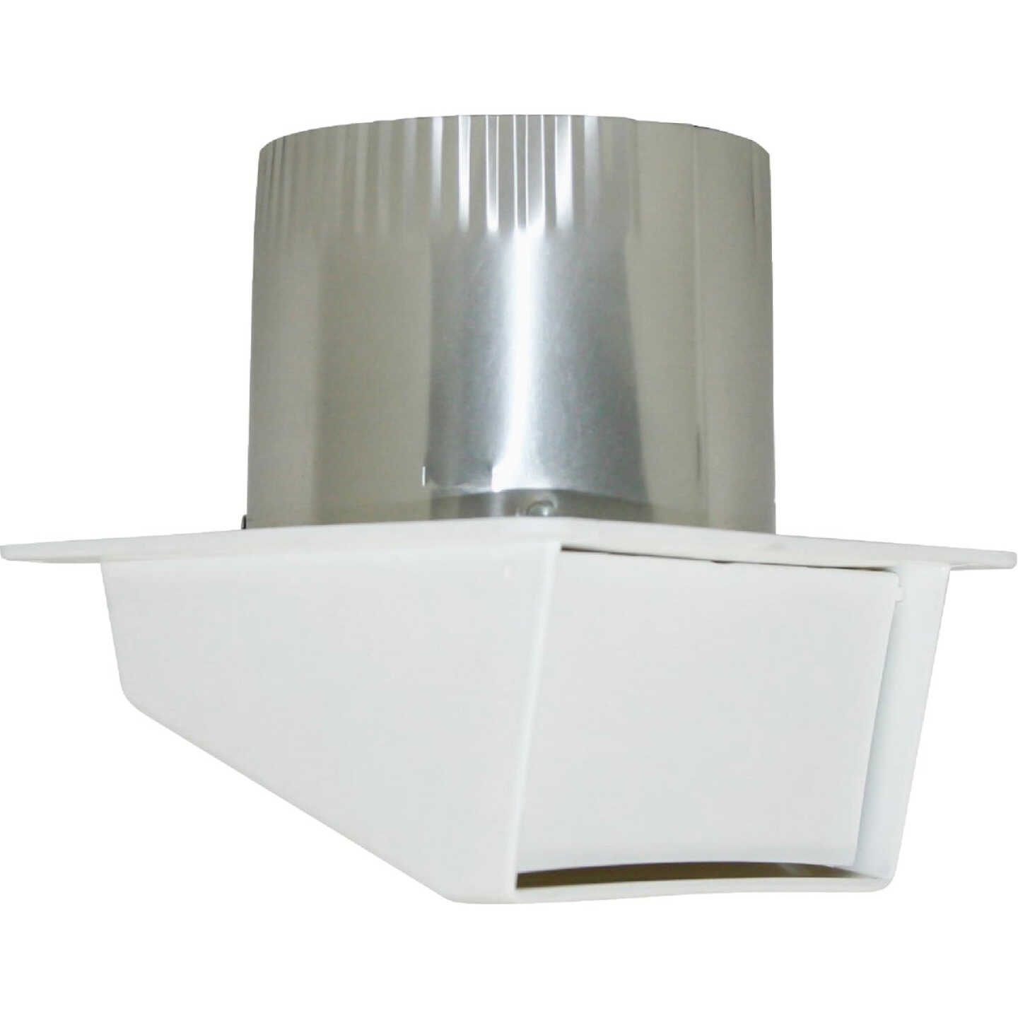 Builders Best 4 In. White Plastic Eave & Soffit Vent Image 1