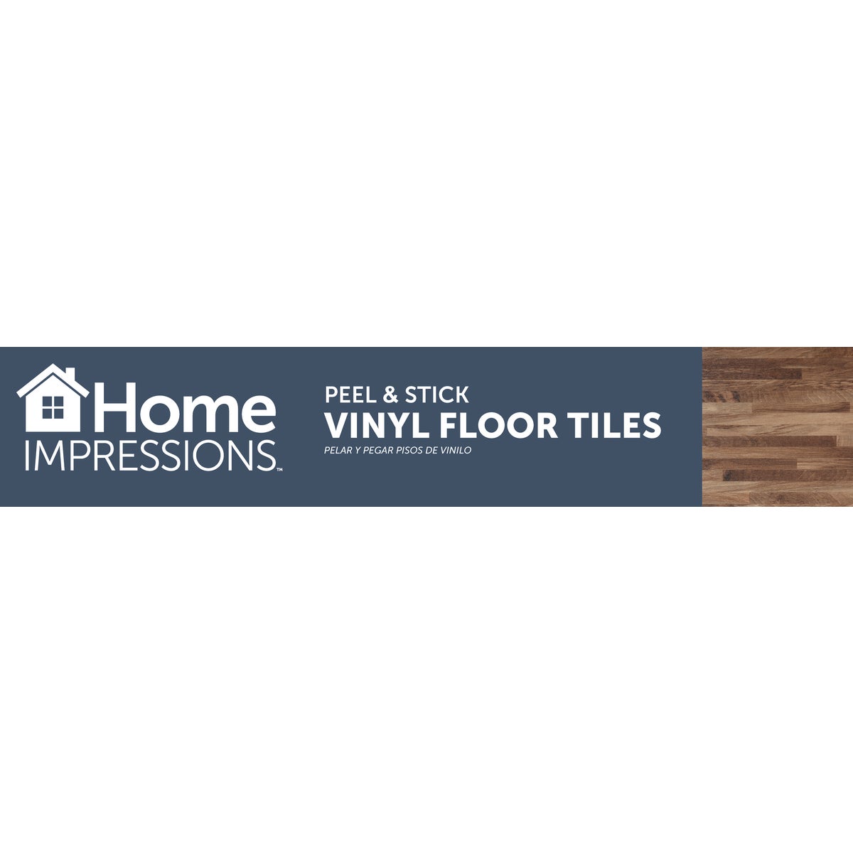 Home Impressions Walnut Strip 12 In. x 12 In. Vinyl Floor Tile (45 Sq. Ft./Box) Image 3