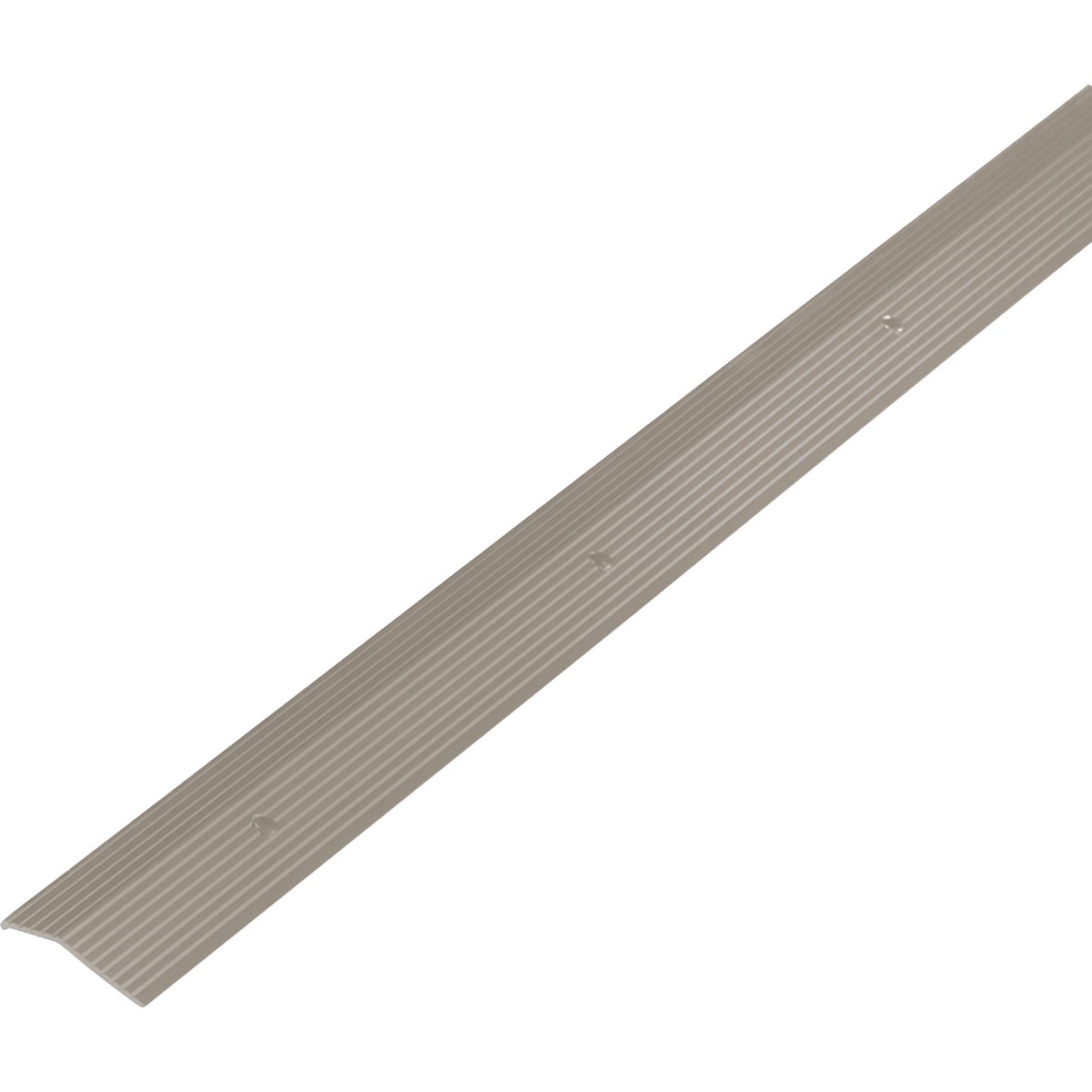 M-D Building Products 1-3/8 In. X 72 In. Pewter Aluminum Carpet Trim with Screw Nails