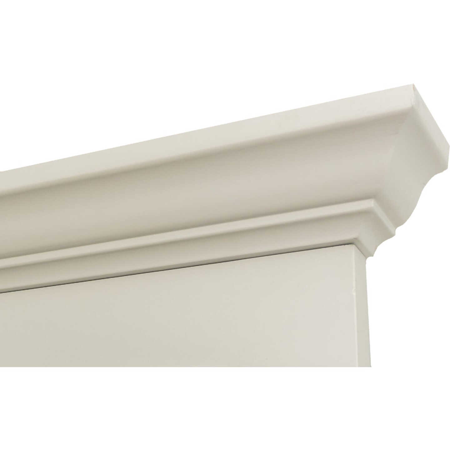 CraftMark Shaker Retreat White 30 In. W x 36 In. H Vanity Mirror Image 6