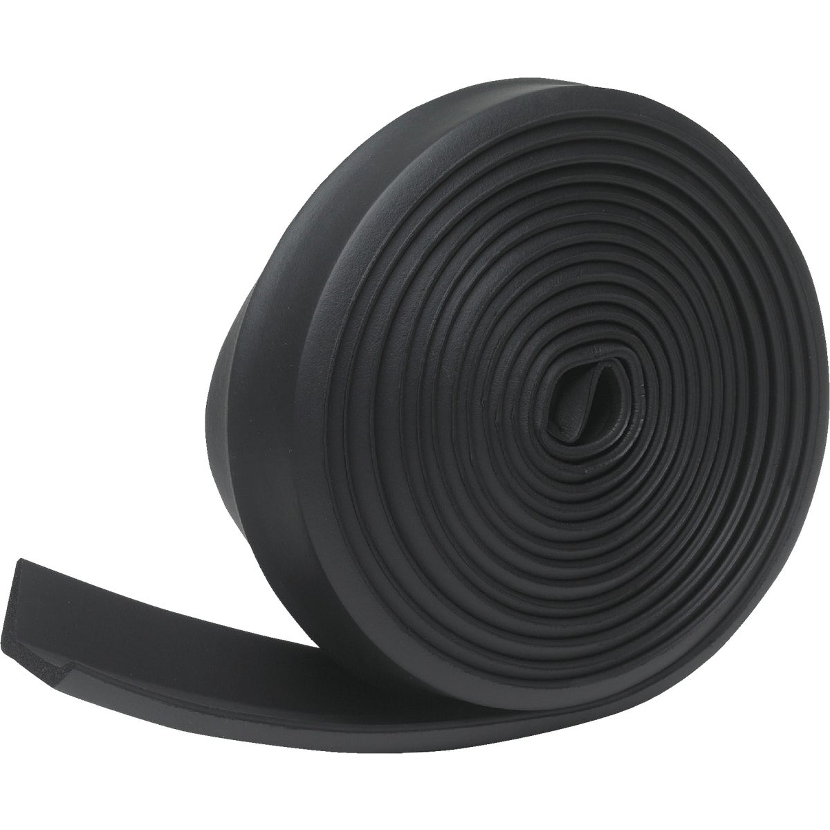 Frost King 2-1/4 In. x 16 Ft. Black Rubber Weatherstrip Garage Door Seal