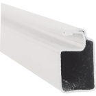 Prime-Line Make-2-Fit 3/4 x 3/8 x 94 White Aluminum Screen Frame Image 2