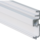 Prime-Line Make-2-Fit 1-1/4 x 72 White Aluminum Triple Track Screen Frame Image 2