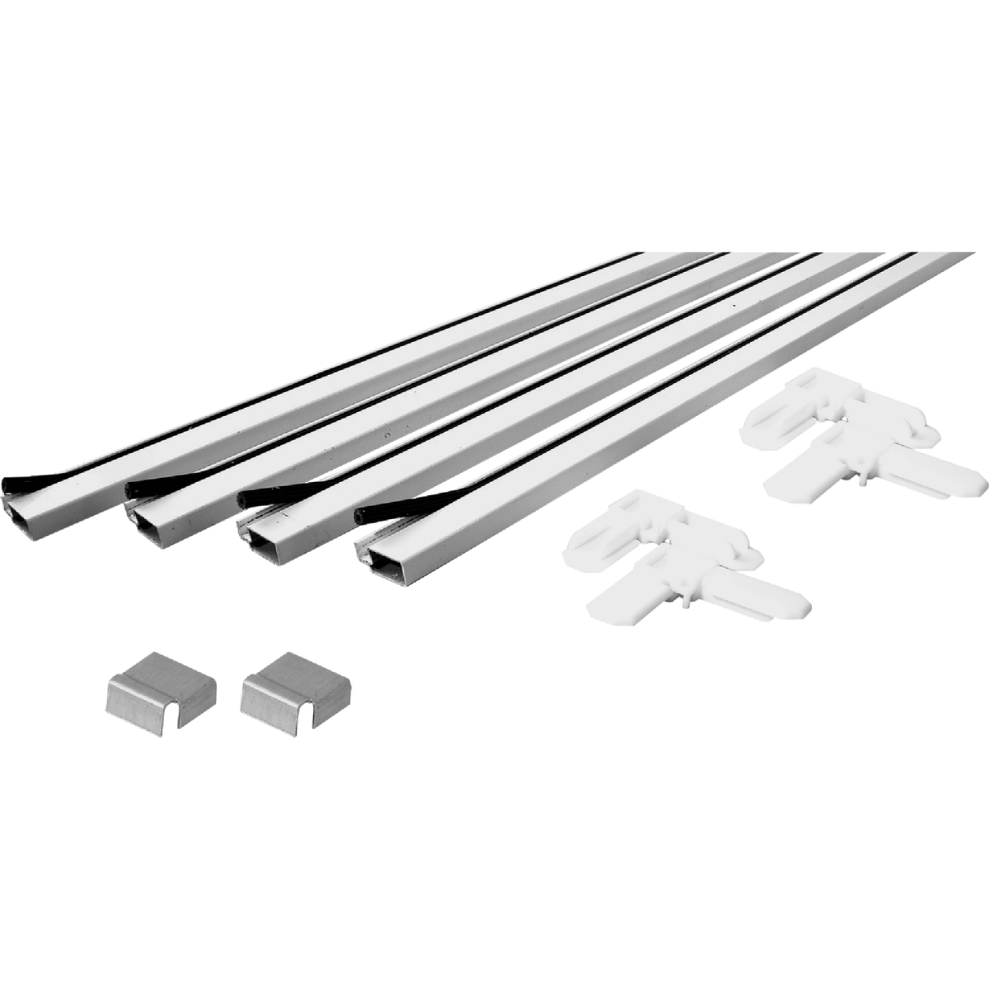Prime-Line 3/4 In. x 5/16 In. x 3 Ft. White Screen Frame Kit Image 1