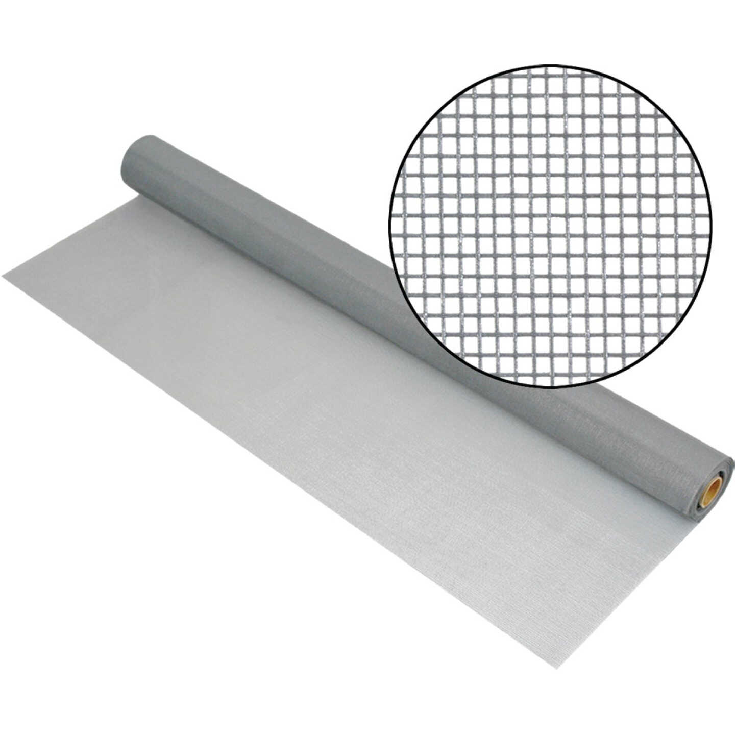 Phifer 48 In. x 100 Ft. Gray Premium Fiberglass Mesh Screen Cloth Image 1