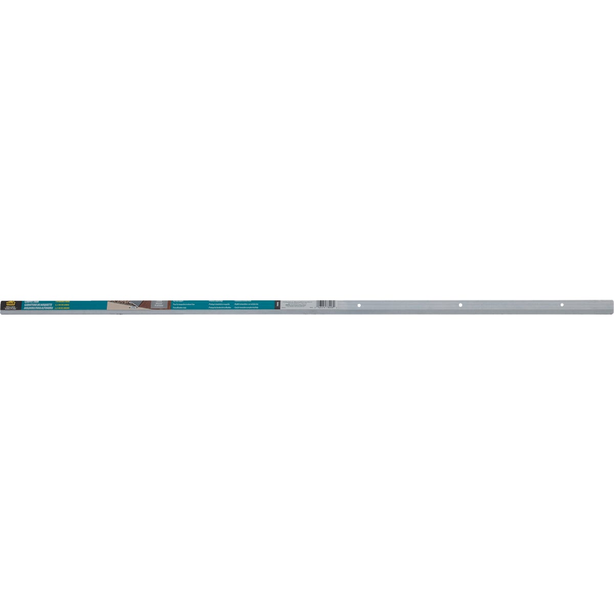 M-D Building Products 7/8 In. X 36 In. Silver Aluminum Carpet Trim with Screw Nails Image 4