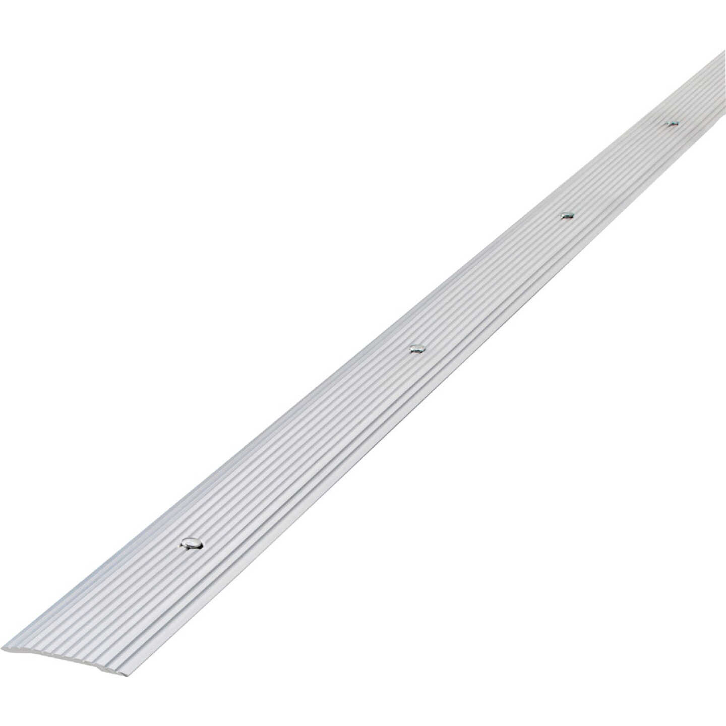 M-D Building Products 1-1/4 In. x 36 In. Silver Aluminum Seam Binder with Screw Nails Image 1