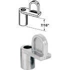 Prime-Line 7/16 In. Mill Swivel Die-cast Screen Clips With Screws (12 Count) Image 1