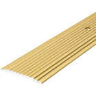 M-D Building Products 1-1/4 In. x 36 In. Satin Brass Aluminum Seam Binder with Screw Nails Image 7