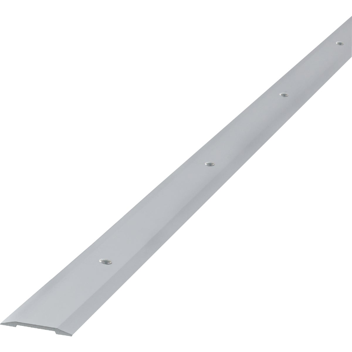 M-D Building Products 1-1/4 In. x 36 In. Polished Aluminum Seam Binder with Screw Nails