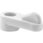 Prime-Line 1/16 In. White Swivel Plastic Screen Clips with Screws (12 Count) Image 2