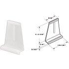 Prime-Line White Spline Channel Pull Tab (6-Pack) Image 1