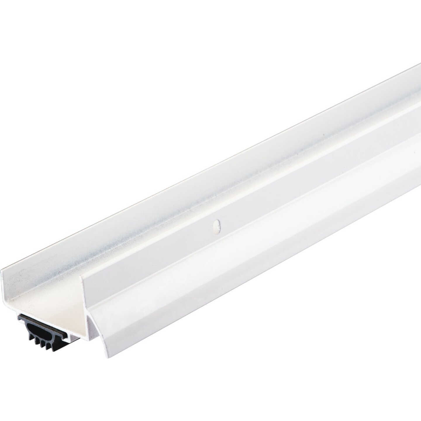 M-D Building Products Ultra 2.25 In. W. x 1.375 In. H. x 36 In. L. Aluminum White Door Bottom Image 1