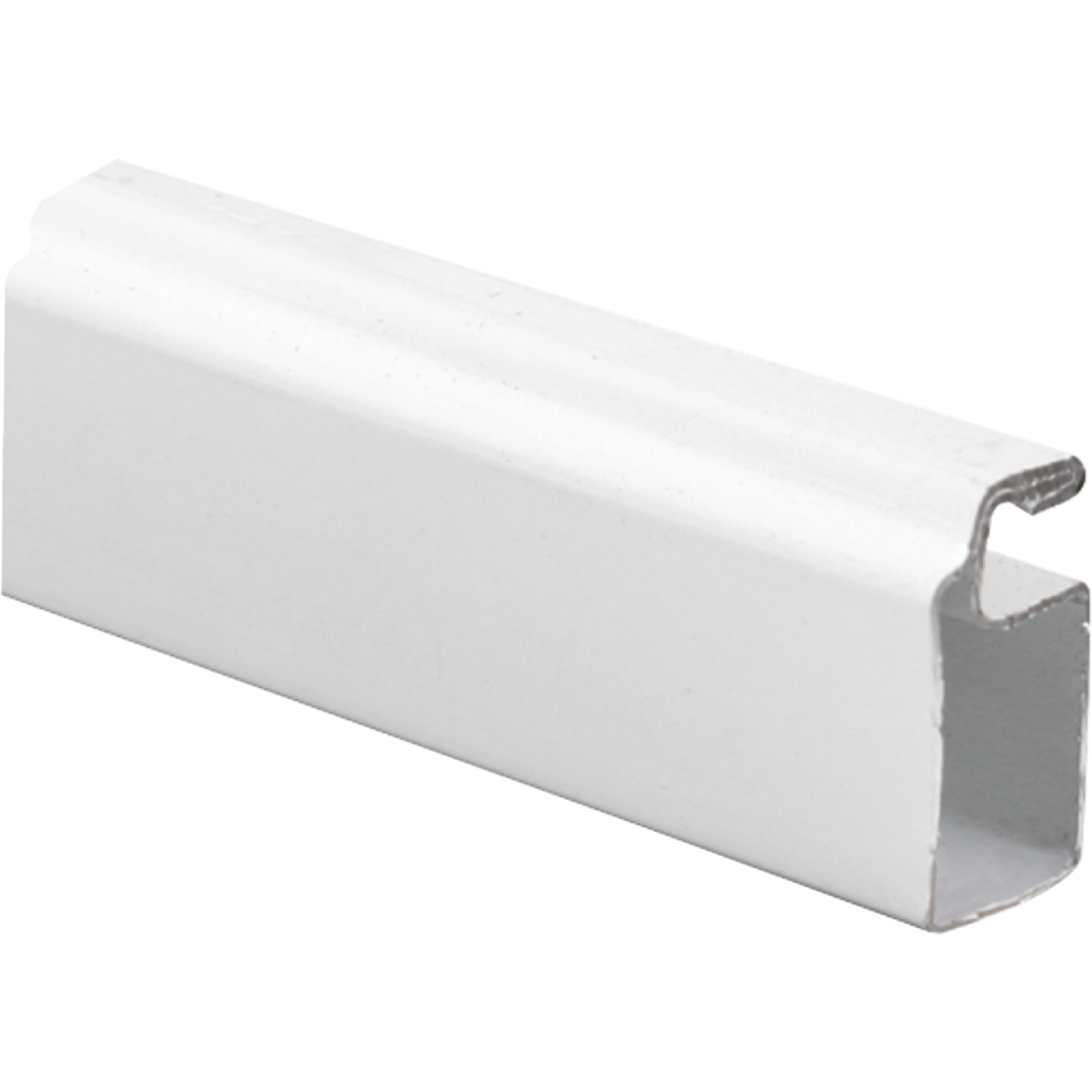 Prime-Line Make-2-Fit 3/4 x 7/16 x 146 White Aluminum Screen Frame Image 1