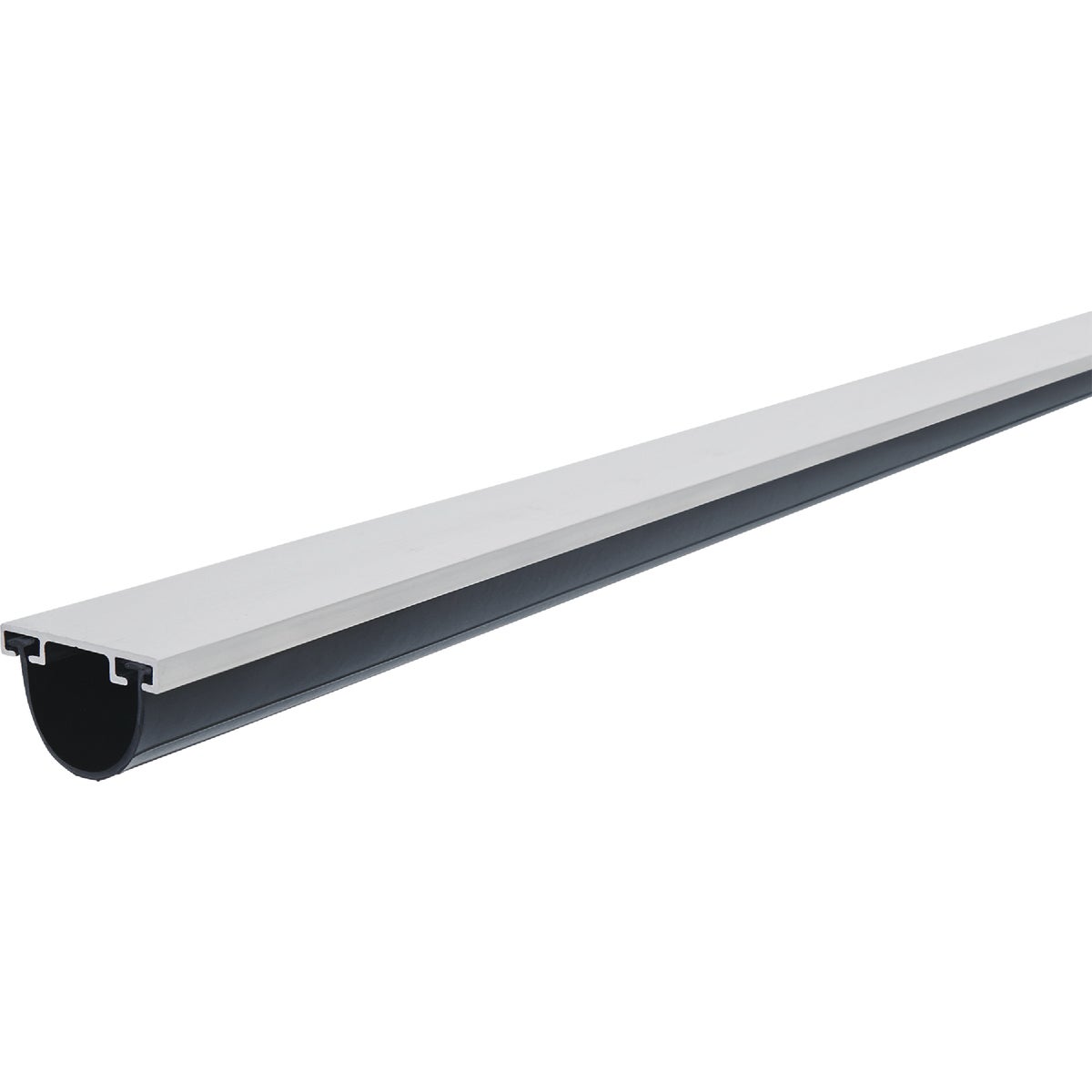 M-D Building Products 9 Ft. Black Aluminum and Vinyl Garage Door Bottom Seal