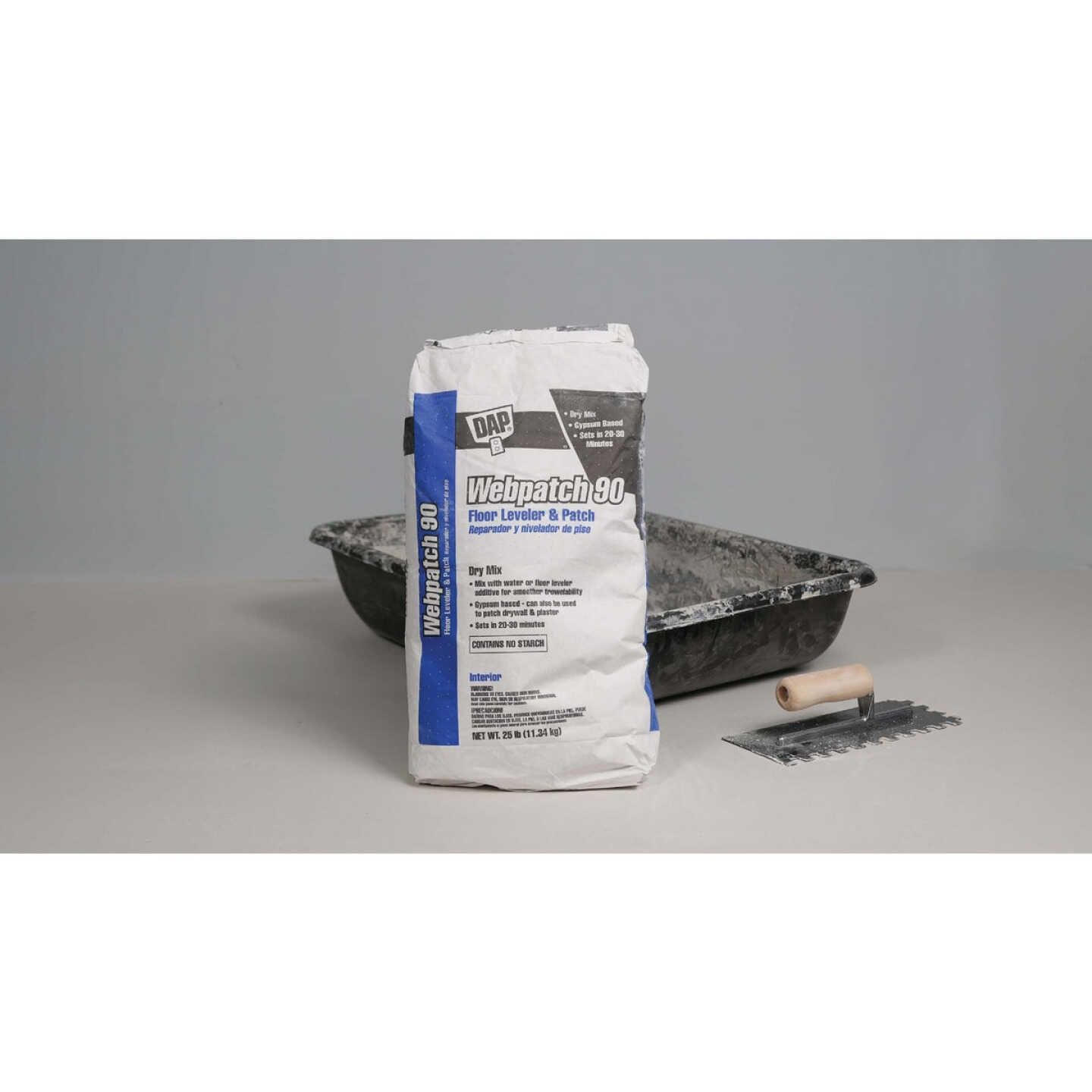 DAP Webpatch 90 Floor Leveler and Patch, Off White, 25 Lbs. Image 5