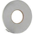 Frost King 3/8 In. Wide x 3/16 In. Thick x 17 Ft. Long Grey Vinyl Foam Weatherstrip Tape Image 1