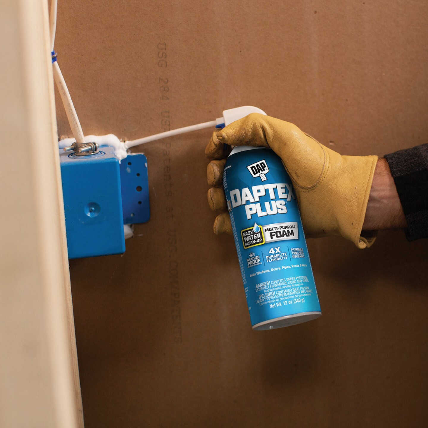 DAPtex Plus12 Oz. Multi-Purpose Latex Foam Sealant Image 3