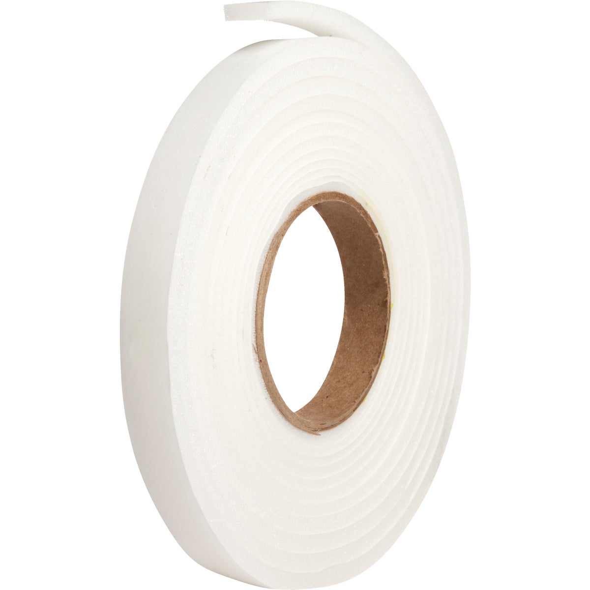 Frost King 3/4 In. W. 1/4 In. T x 17 Ft. L  White Poly Foam Weatherstrip Tape