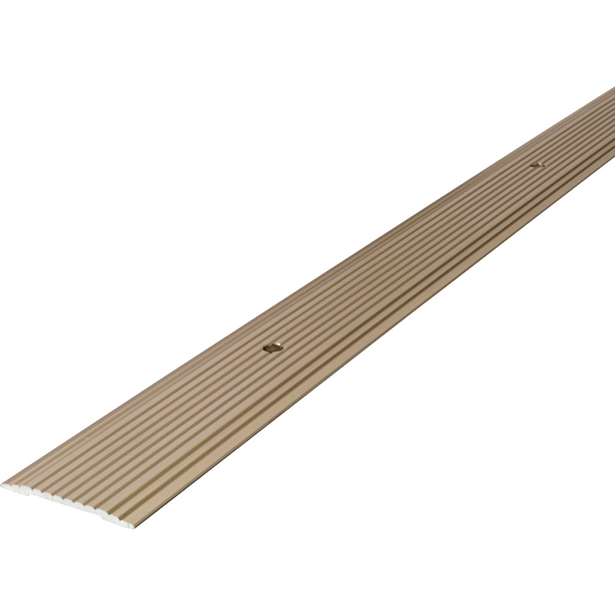 M-D Building Products 1-1/4 In. x 72 In. Pewter Aluminum Seam Binder with Screw Nails