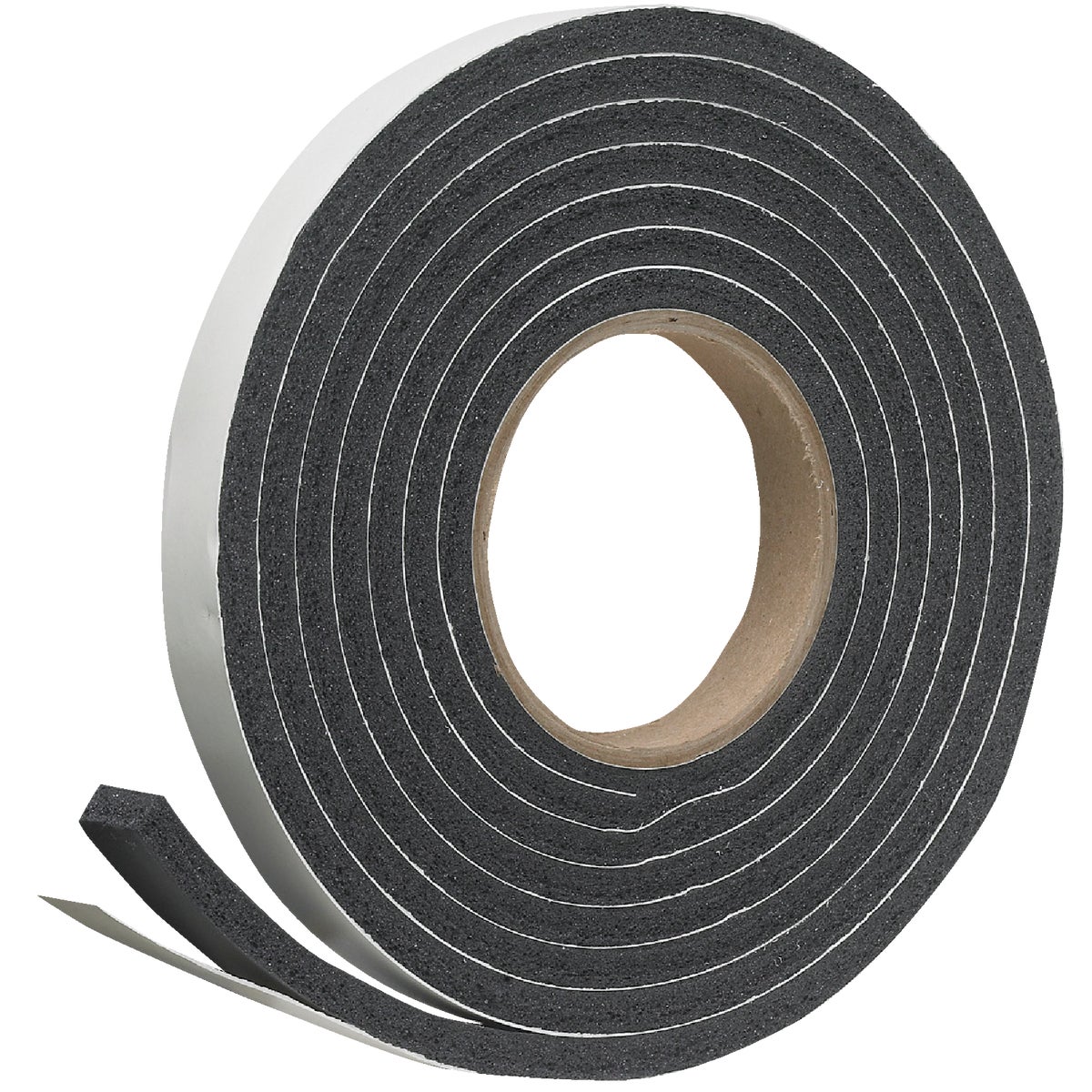 Frost King 3/4 In. W x 5/16 In. T x 10 Ft. L Black Rubber Foam Weatherstrip Tape