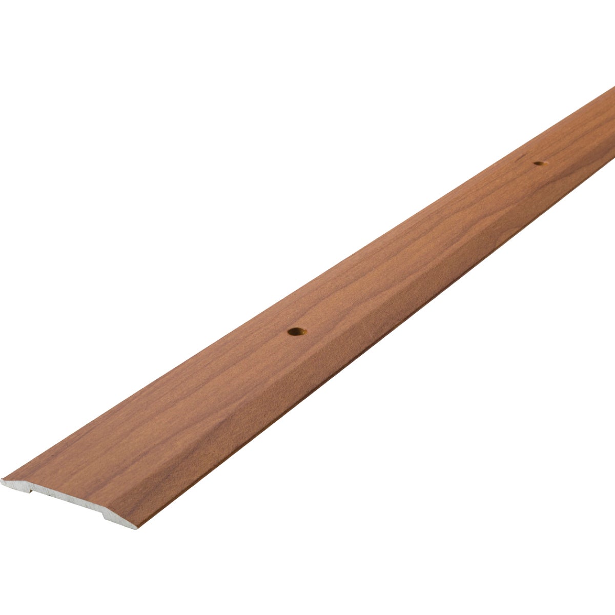 M-D Building Products Metal Decor 1-1/4 In. x 36 In. Cherry Aluminum Seam Binder with Screw Nails