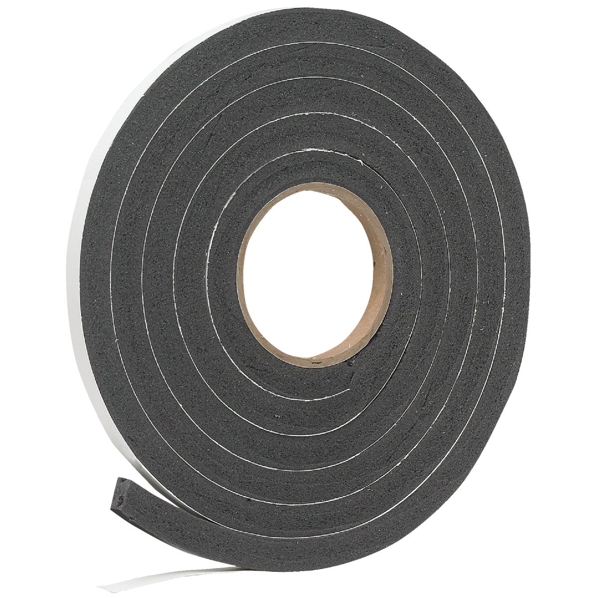 Frost King 1/2 In. Wide x 9/16 In. Thick x 10 Ft. Long Black Rubber Foam Weatherstrip Tape