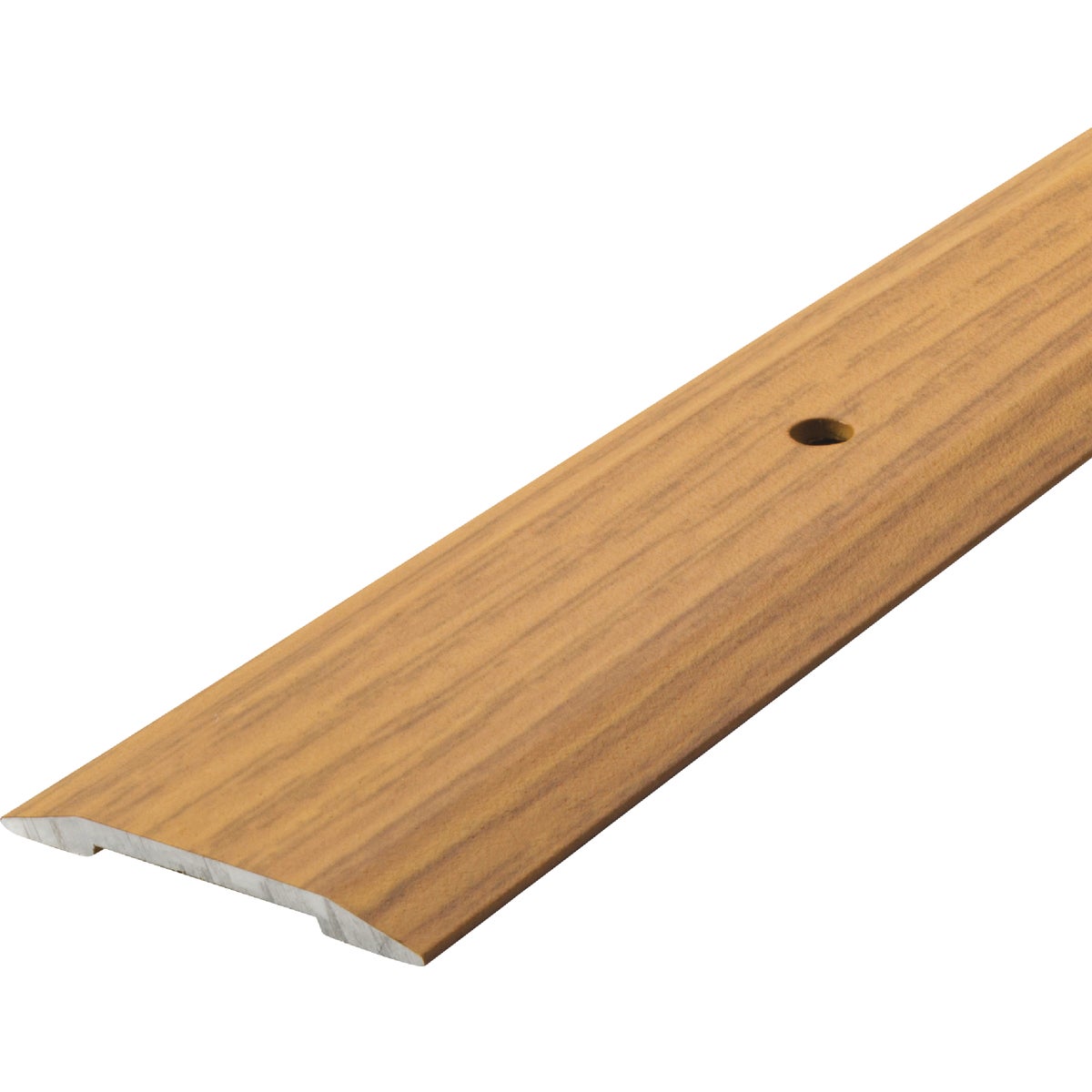 M-D Building Products Metal Decor 1-1/4 In. x 72 In. Oak Aluminum Seam Binder with Screw Nails Image 8