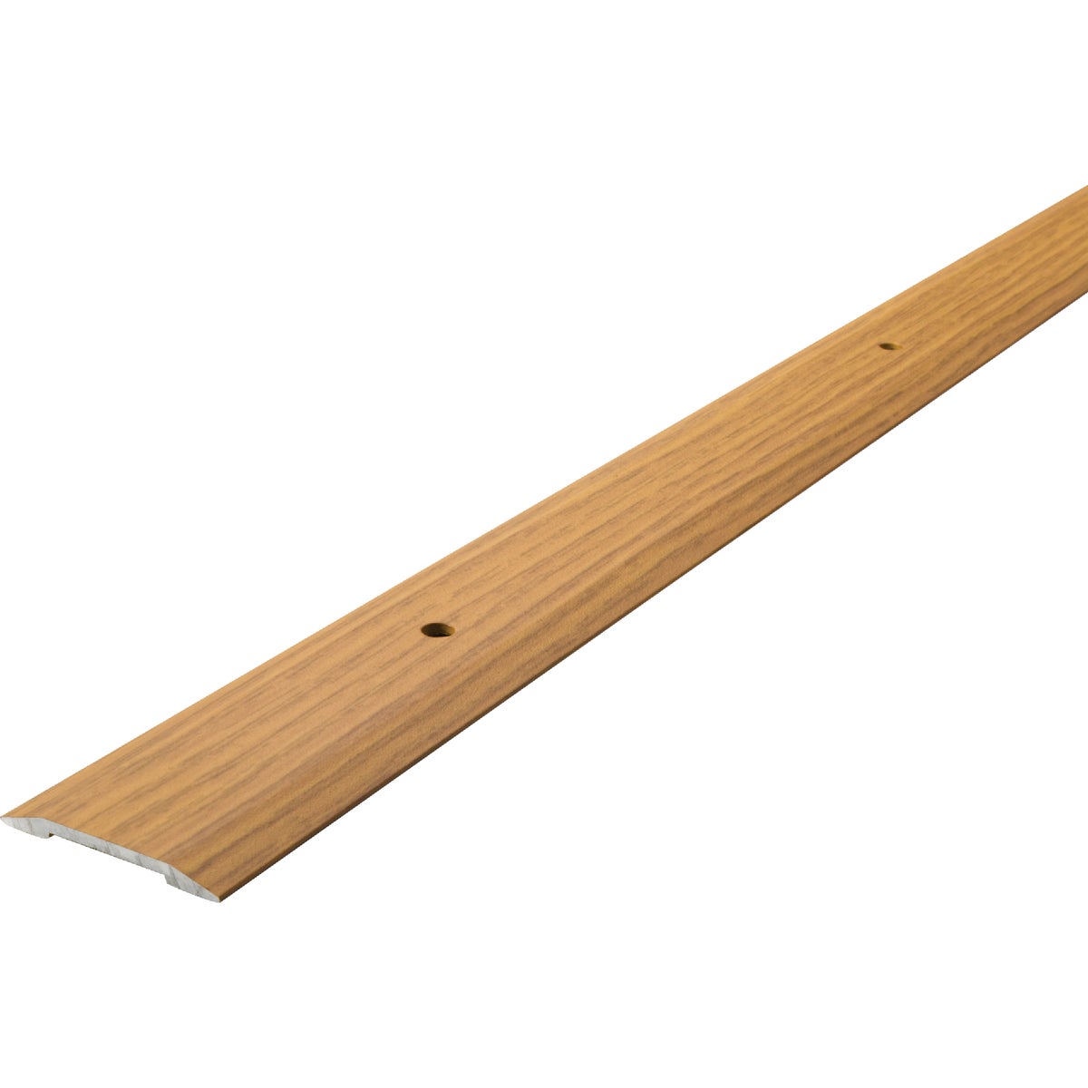 M-D Building Products Metal Decor 1-1/4 In. x 72 In. Oak Aluminum Seam Binder with Screw Nails