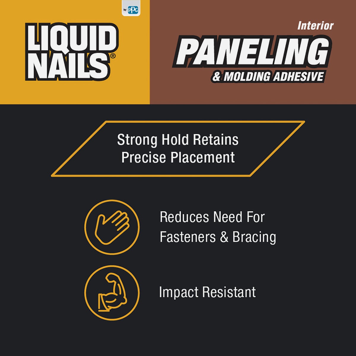 LIQUID NAILS 10 Oz. Paneling and Molding Adhesive Image 3
