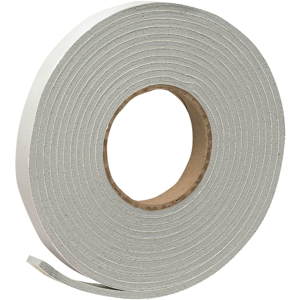 Frost King 3/4 In. Wide x 3/16 In. Thick x 17 Ft. Long Grey Vinyl Foam Weatherstrip Tape