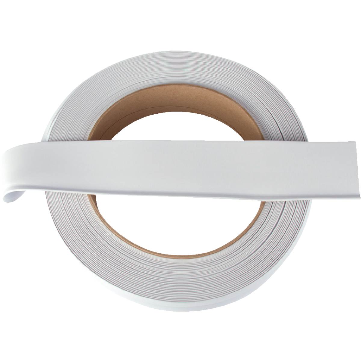 Roppe 4 In. x 120 Ft. Roll Snow White Vinyl Dryback Wall Cove Base Image 1