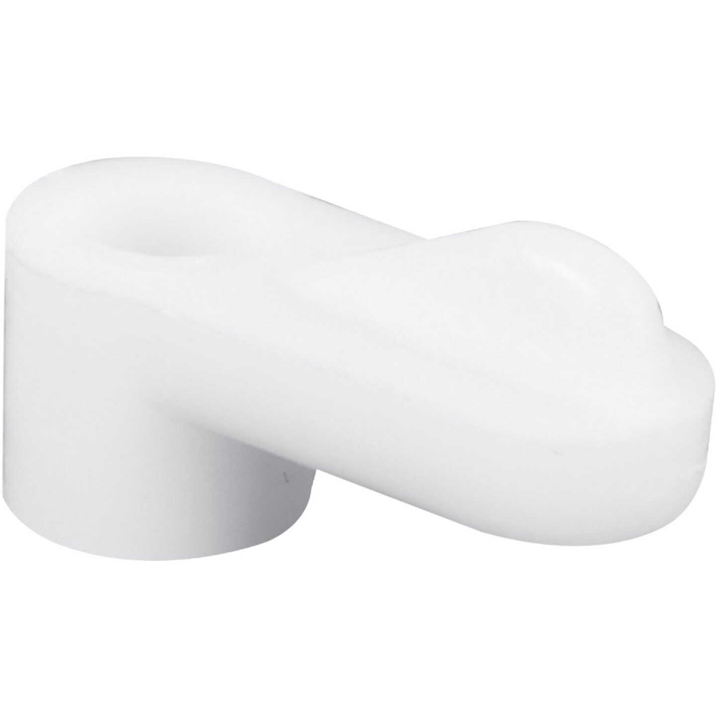 Prime-Line 5/16 In. White Swivel Plastic Screen Clips with Screws (12 Count) Image 3